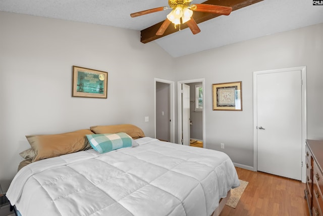 732 Nichols Ct, Leesville, SC 29070 - bedroom with light wood finished floors and a ceiling fan