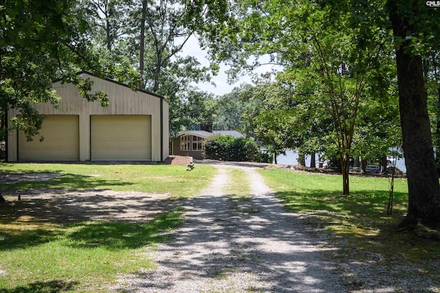 732 Nichols Ct, Leesville, SC 29070 - detached garage with driveway