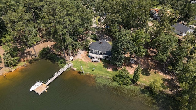 732 Nichols Ct, Leesville, SC 29070 - aerial view of property's location with a large body of water
