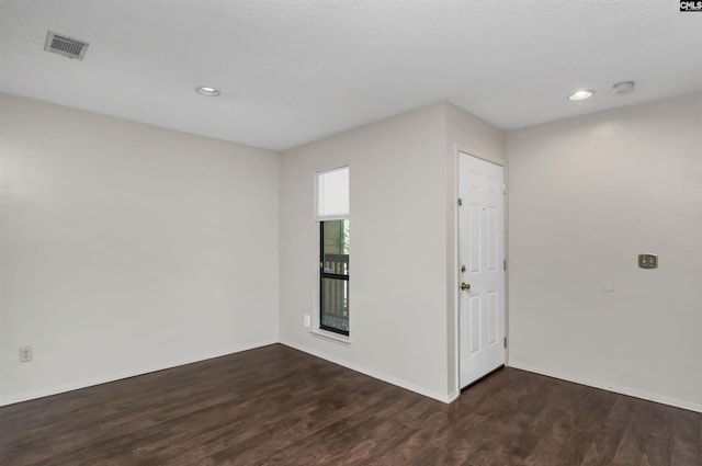 207 Weddell St Unit 2-D, Columbia, SC 29223 - spare room featuring wood finished floors, a smoke detector, and recessed lighting