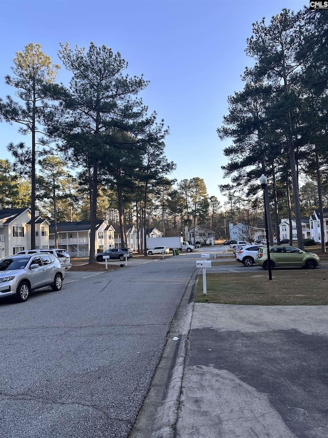 5 Battery Walk Ct Unit B, Columbia, SC 29212 - view of asphalt road featuring street lights and a residential view