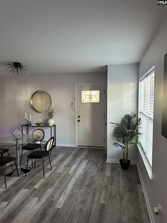 5 Battery Walk Ct Unit B, Columbia, SC 29212 - foyer entrance with wood finished floors and baseboards