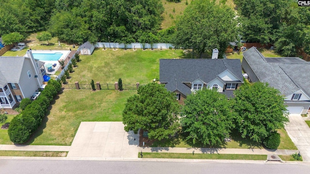 112 Rivendell Dr, Lexington, SC 29073 - drone / aerial view of a pool