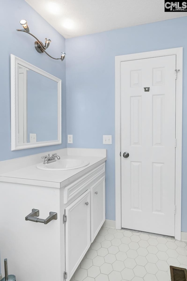 263 Sausage Ln, West Columbia, SC 29170 - bathroom featuring vanity and tile patterned flooring