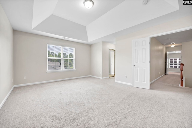 267 Caedmons Creek Dr, Irmo, SC 29063 - unfurnished bedroom with a raised ceiling and light carpet