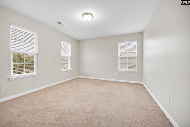 267 Caedmons Creek Dr, Irmo, SC 29063 - spare room featuring light carpet and baseboards