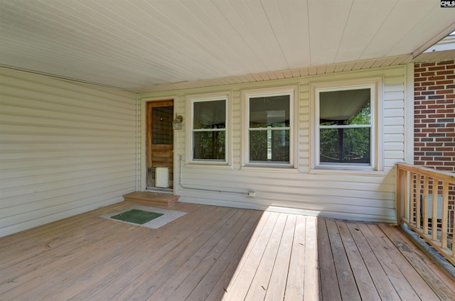 4614 Briarfield Rd, Columbia, SC 29206 - view of wooden terrace