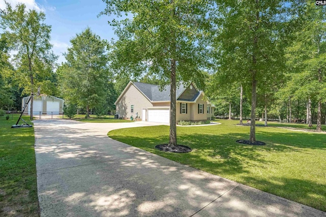 1140 Counts Ferry Rd, Lexington, SC 29072 - view of front of property with a front yard