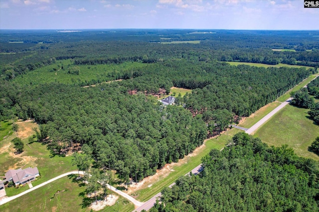 3450 Summerland Hwy, Leesville, SC 29070 - aerial view of property and surrounding area with a heavily wooded area