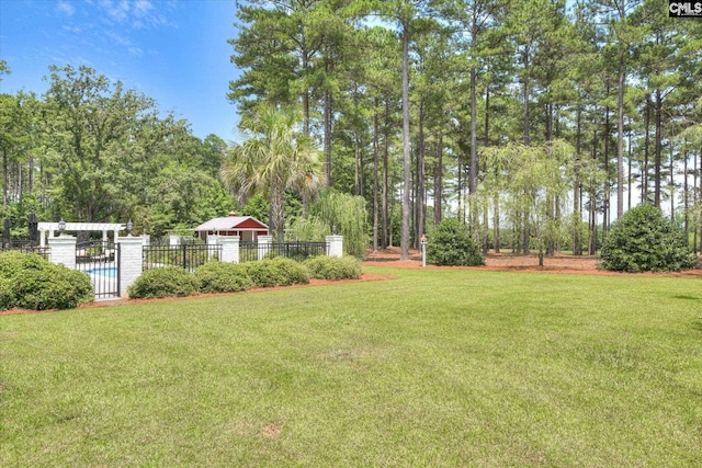 3450 Summerland Hwy, Leesville, SC 29070 - view of yard