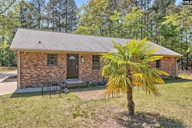 5404 Fairview Rd, Batesburg, SC 29006 - view of front of house featuring roof with shingles and a front yard