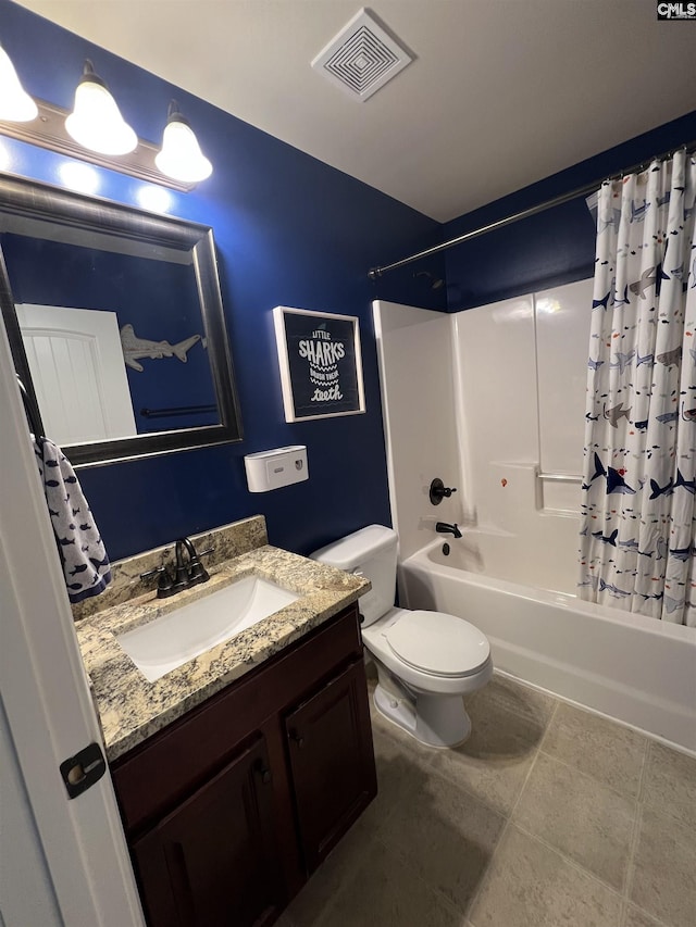 127 Brooklet Dr, Lexington, SC 29072 - full bathroom with vanity and shower / tub combo with curtain