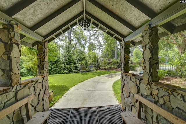 648 E Point Dr, Gilbert, SC 29054 - view of patio / terrace