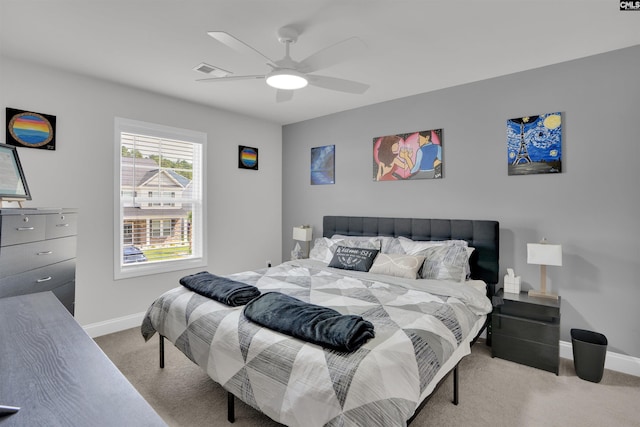 181 Prismatic Way, Lexington, SC 29072 - carpeted bedroom featuring baseboards and a ceiling fan
