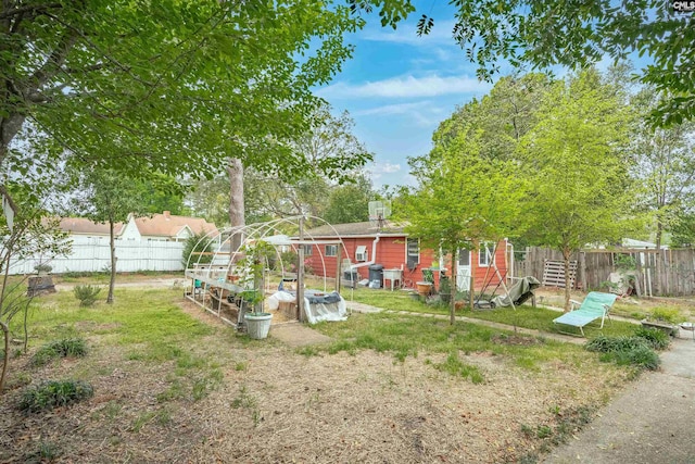 224 17th St, West Columbia, SC 29169 - view of yard featuring a vegetable garden
