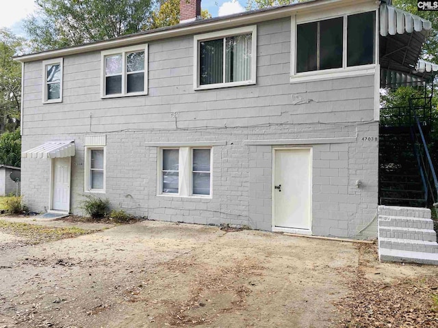 view of rear view of house