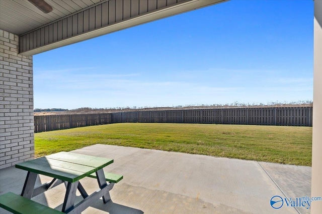 view of patio / terrace