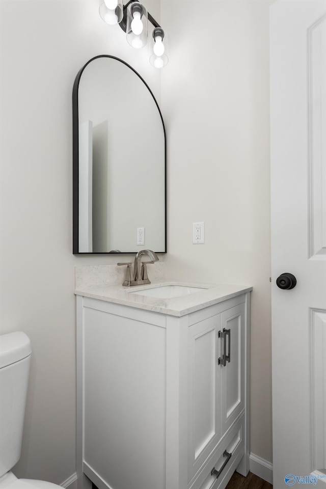 4452 Sibert St S, Gadsden, AL 35903 - bathroom with vanity and toilet