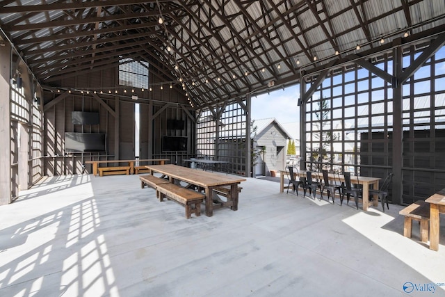 view of patio / terrace with outdoor dining area