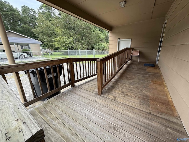 4435 Pilgrims Rest Rd, Southside, AL 35907 - view of wooden terrace