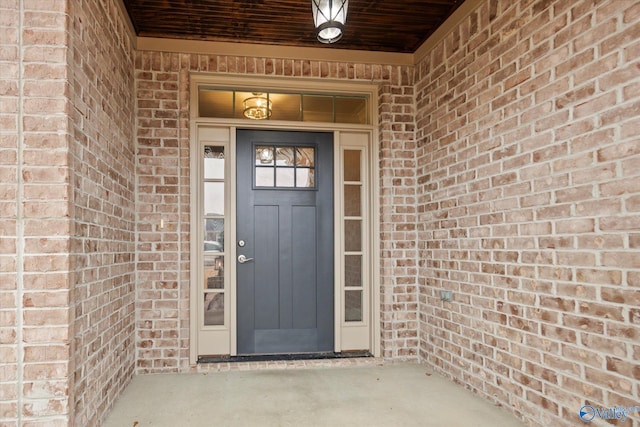 view of property entrance