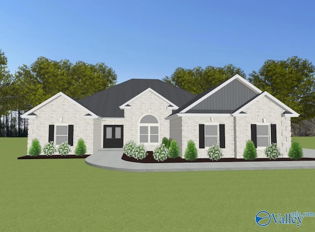 BELLEWOOD-B Mallard Dr, Madison, AL 35756 - view of front of house with brick siding and board and batten siding