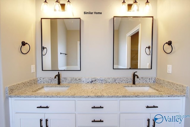 BELLEWOOD-B Mallard Dr, Madison, AL 35756 - bathroom featuring double vanity