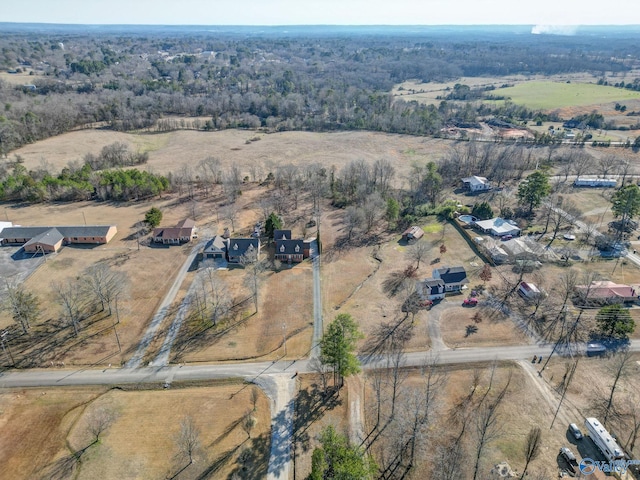 1222 Lane Rd, Hartselle, AL 35640 - aerial overview of property's location with rural landscape