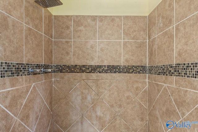 room details featuring walk in shower