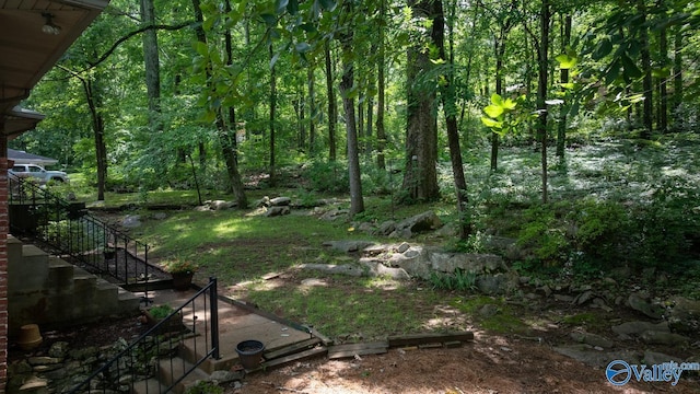 6818 Criner Rd SE, Huntsville, AL 35802 - view of yard featuring stairway