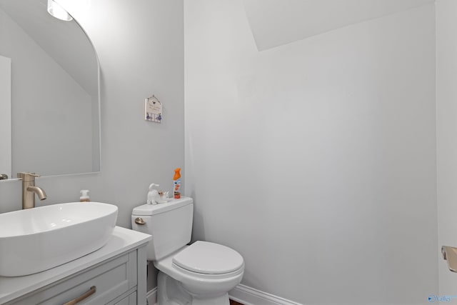 2907 Madrey Ln, Hampton Cove, AL 35763 - half bathroom with toilet and vanity
