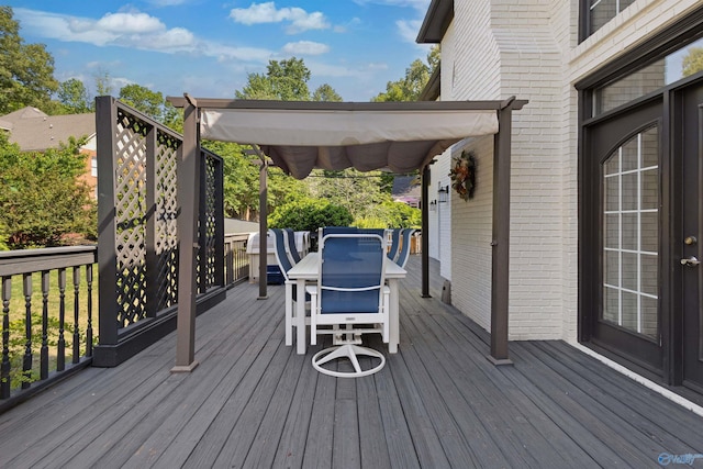 2907 Madrey Ln, Hampton Cove, AL 35763 - deck with outdoor dining area