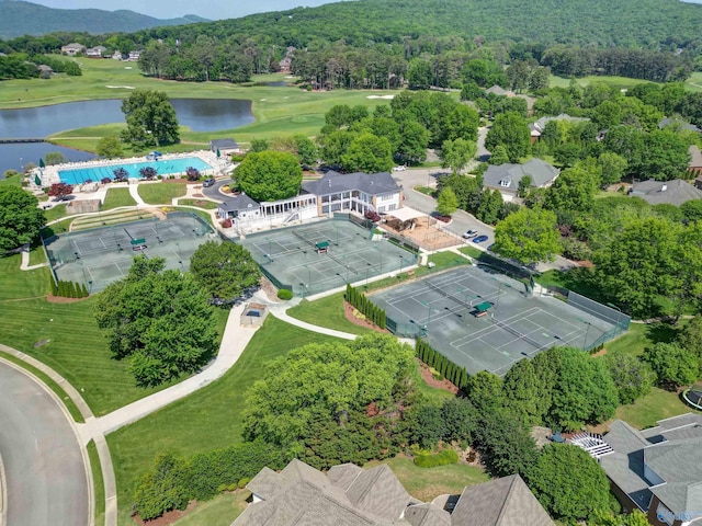 2907 Madrey Ln, Hampton Cove, AL 35763 - aerial view with a water view and golf course view