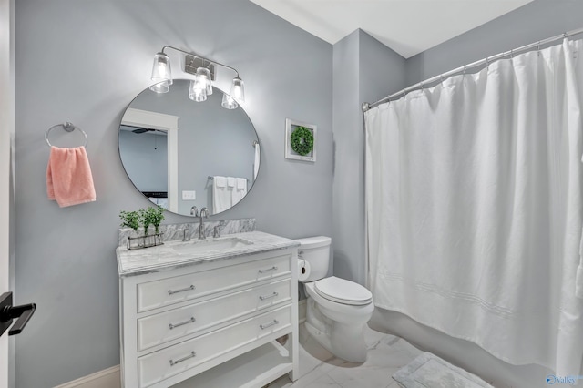 13559 Monte Vedra Rd SE, Huntsville, AL 35803 - bathroom with marble finish flooring and vanity