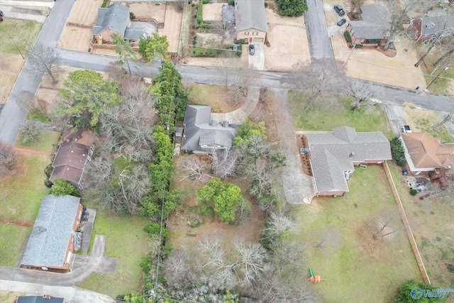 drone / aerial view featuring a residential view