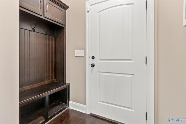 view of mudroom