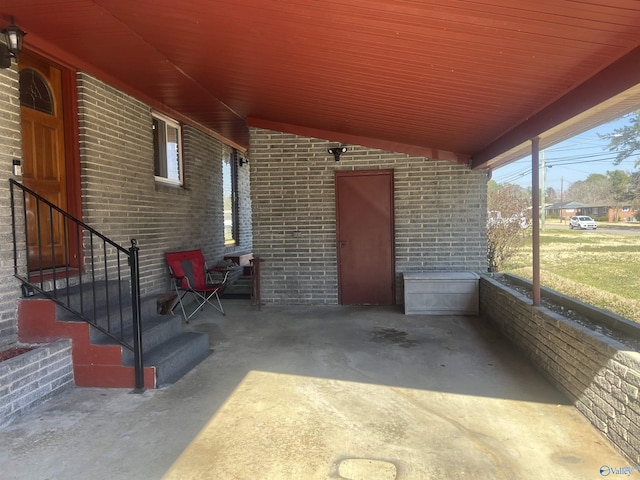 view of patio