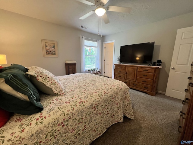 1006 SW 6th St, Attalla, AL 35954 - bedroom featuring carpet floors, a ceiling fan, and baseboards