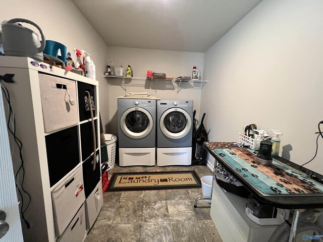 1006 SW 6th St, Attalla, AL 35954 - washroom with independent washer and dryer