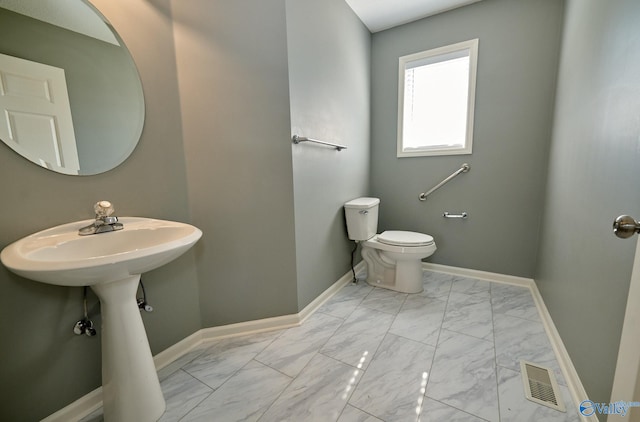 bathroom with toilet