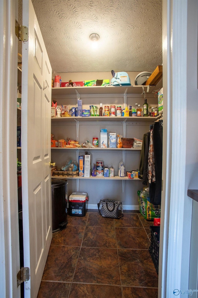 view of pantry