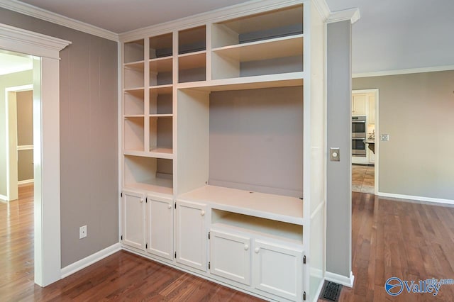 closet featuring visible vents