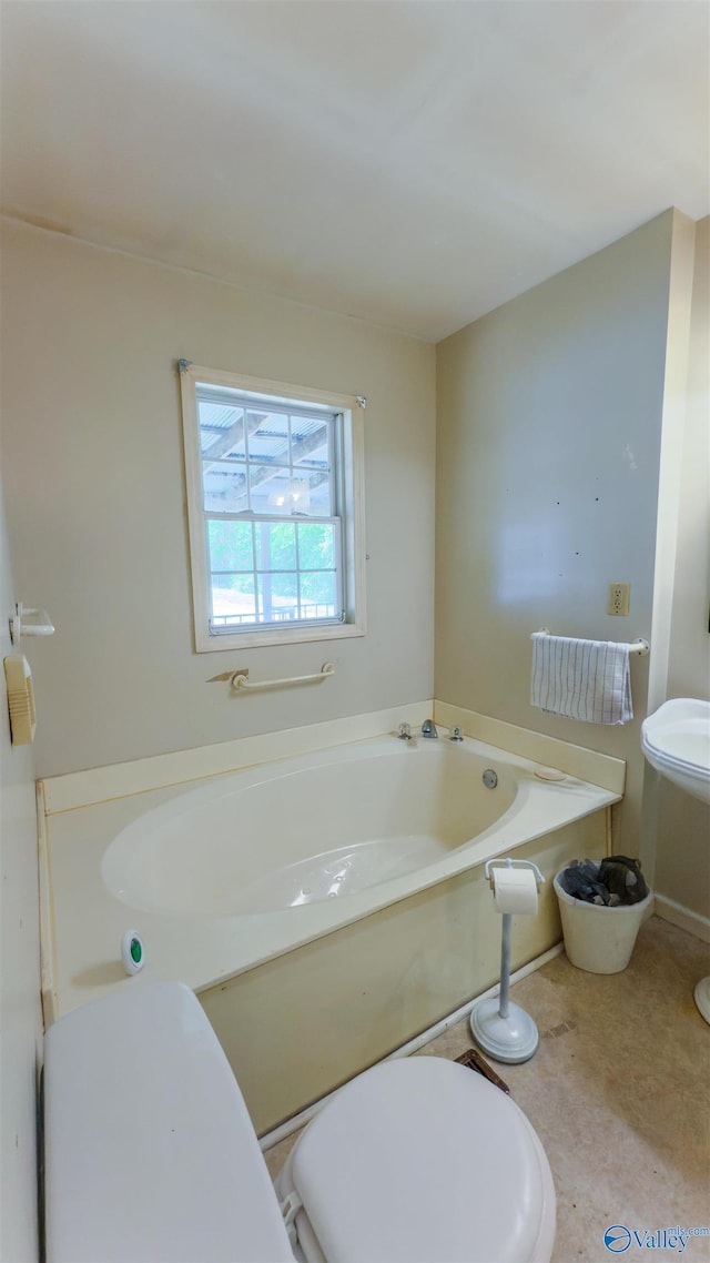 2808 Elmore Rd, Huntsville, AL 35805 - full bathroom with toilet and a bath