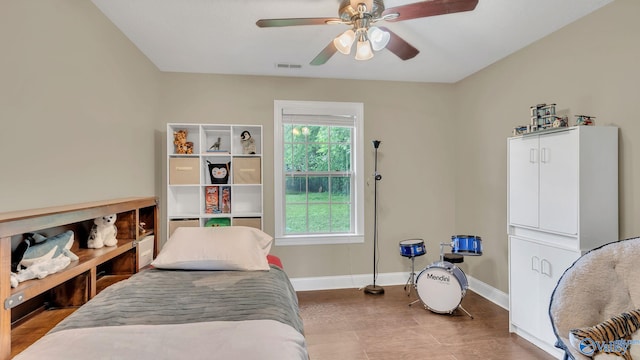 24147 Jacobs Dr, Athens, AL 35613 - bedroom featuring baseboards and a ceiling fan