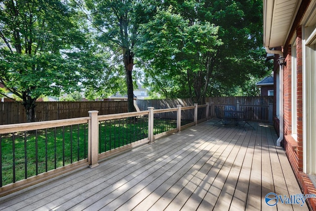 412 Clydebank Dr, Madison, AL 35758 - view of wooden deck