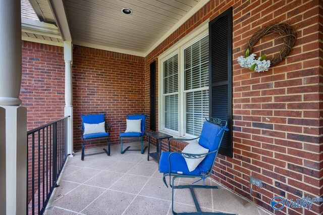 412 Clydebank Dr, Madison, AL 35758 - view of covered porch