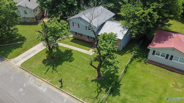 3703 Fox Trail Cir, Huntsville, AL 35810 - view from above of property