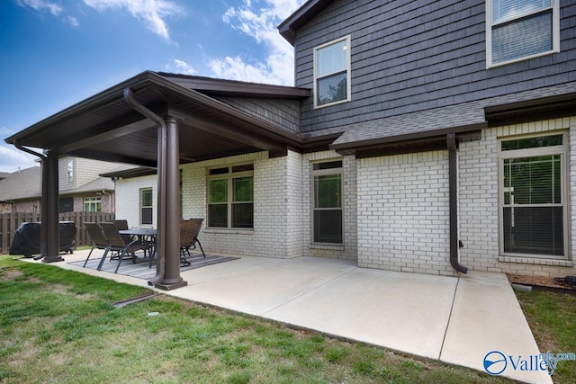 7528 Flint Crossing Cir, Owens Cross Roads, AL 35763 - view of patio / terrace