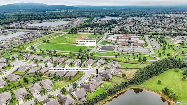 7326 Vidette Ln SE, Owens Cross Roads, AL 35763 - aerial view of residential area featuring a nearby body of water