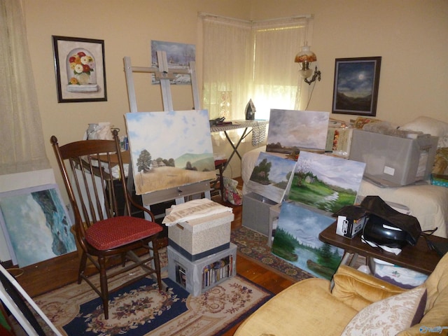 view of living area